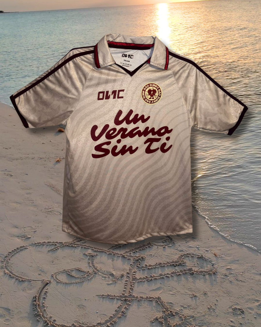 BAD BUNNY CAMISETA FUTBOL "UVST" ONCE PASOS