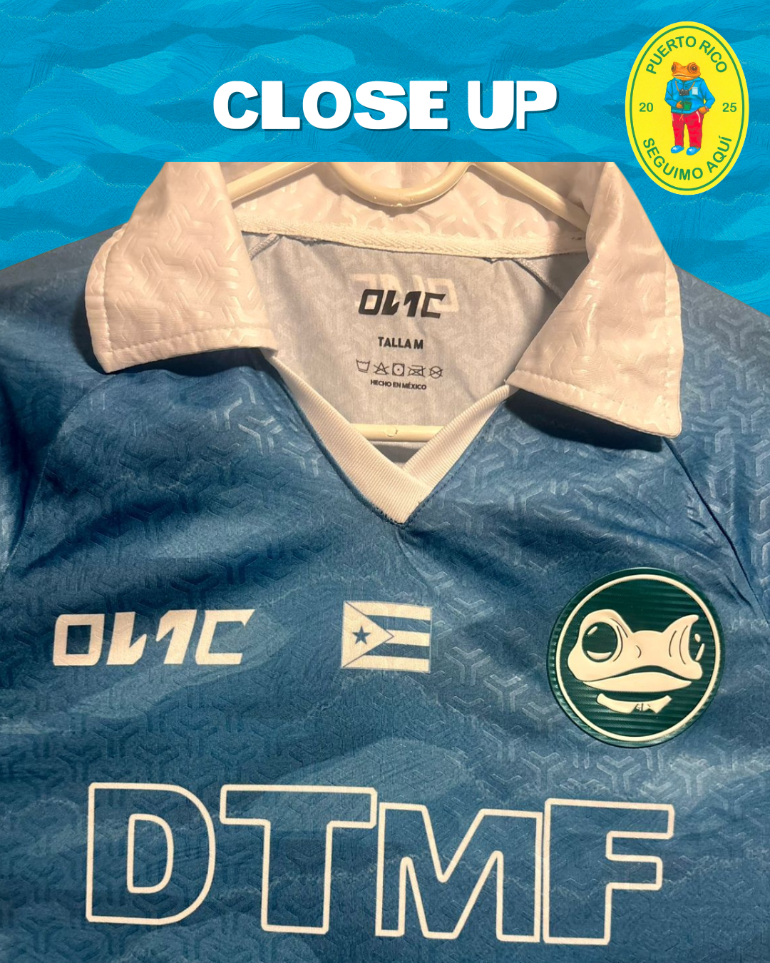 BAD BUNNY CAMISETA FUTBOL "DTMF" ONCE PASOS