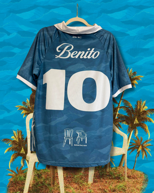 "DEBÍ TIRAR MÁS FALTAS" CAMISETA DE FÚTBOL ONCE PASOS