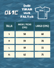 "DEBÍ TIRAR MÁS FALTAS" CAMISETA DE FÚTBOL ONCE PASOS