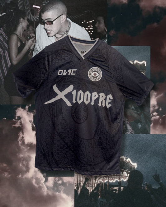 BAD BUNNY CAMISETA DE FUTBOL "X100PRE" ONCE PASOS