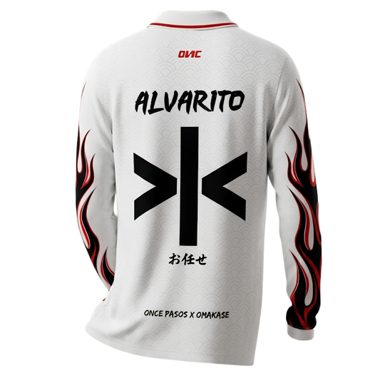 OMAKASE FC PORTERO - "FUEGO LENTO" JERSEY MANGA LARGA